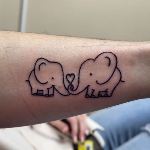 Tattoos artist Michael Moses creates a surreal fantasy tattoo of four  elephants frolicking around a double trunked elephant god | Ratta Tattoo