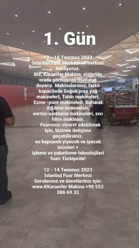 Video post from karaerlermakina.