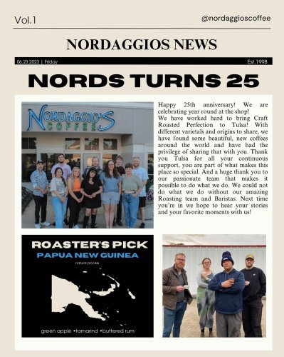 Photo post from nordaggioscoffee.