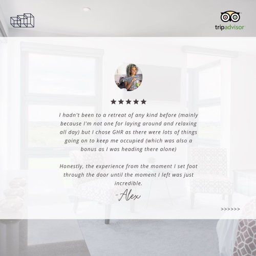 Carousel post from glasshouseretreat.