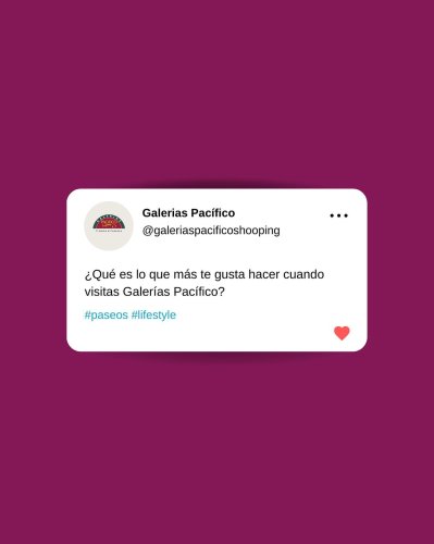 Photo post from galeriaspacificoshopping.