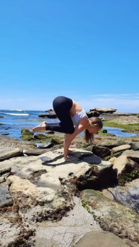 Video post from reachyoga_sd.