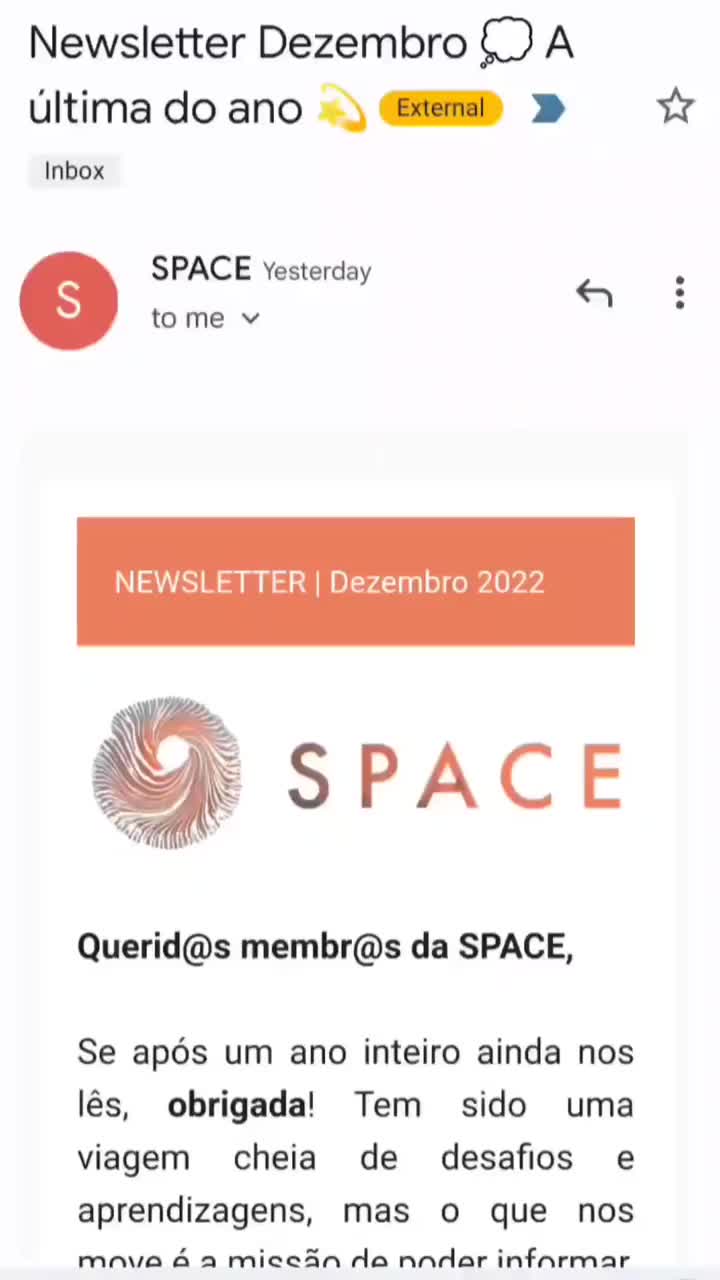 Video post from spaceportugal.
