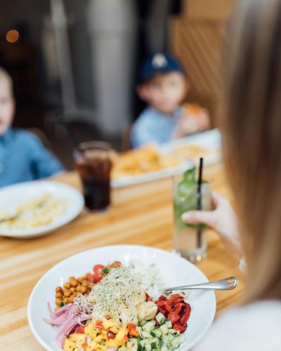 Carousel post from railandriverbistro.