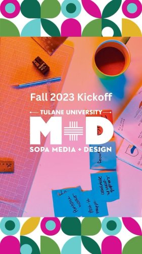 Video post from tulane.sopa.media.and.design.