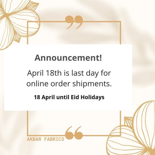 Photo post from akbar_fabrics_.