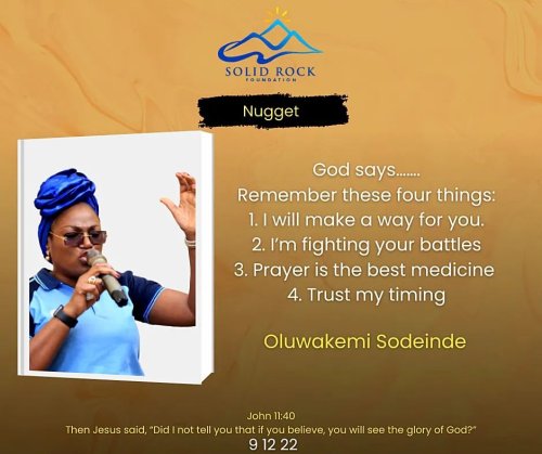 Photo post from solidrockfoundation_.