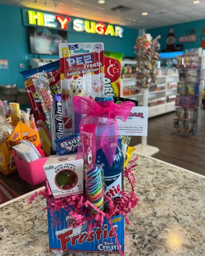 Carousel post from heysugarcandystore.