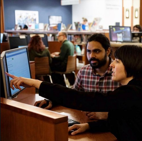 Photo post from depaul_library.