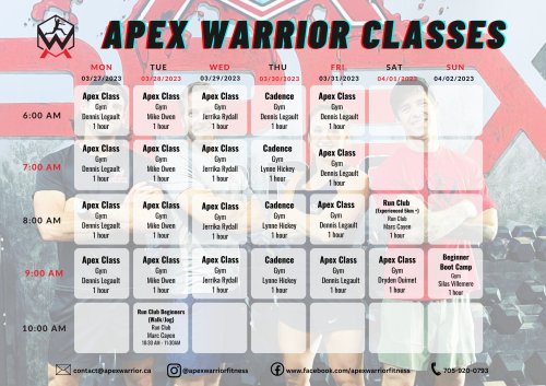 Carousel post from apexwarriorfitness.