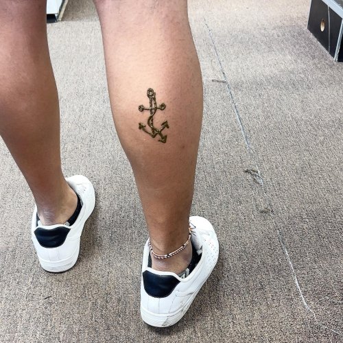 Waterproof Temporary Tattoo Sticker Anchor Letter Lettering Rose Small Fake  Tatoo Arm Shoulder Hand Men Women Kids Tatto Body - Temporary Tattoos -  AliExpress