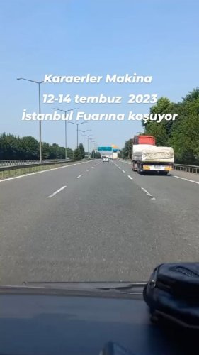 Video post from karaerlermakina.
