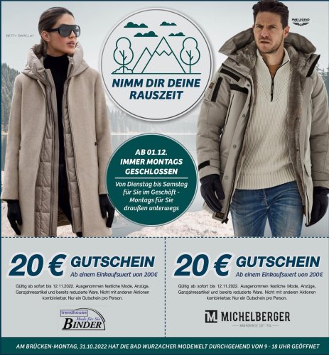 Photo post from modehausbinder.