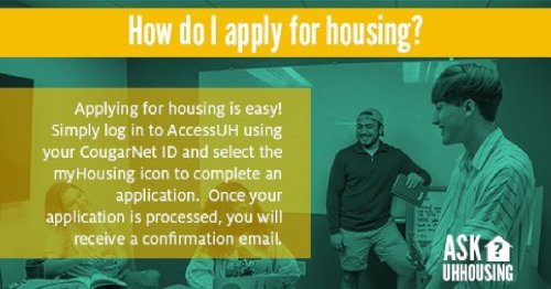 Photo post from uhhousing.