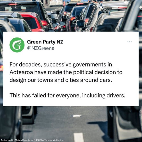 Photo post from nzgreenparty.