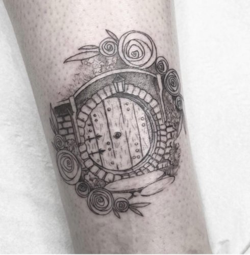 Hobbit Hole  Ink tattoo Tattoos Dreamcatcher tattoo