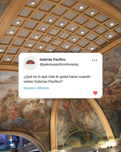 Photo post from galeriaspacificoshopping.