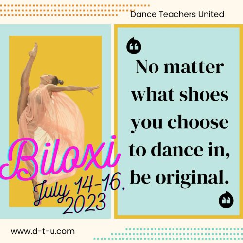 Photo post from dance.teachers.united.