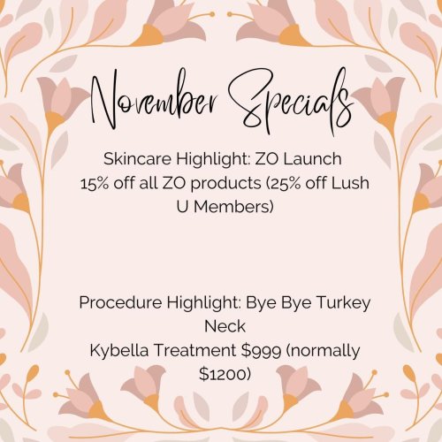 Photo post from lushaestheticsky.