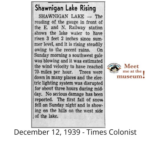 Photo post from shawniganlakemuseum.