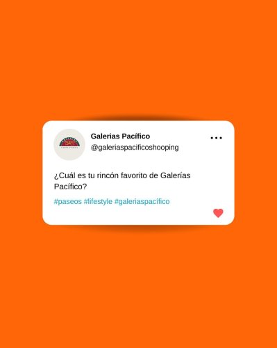Photo post from galeriaspacificoshopping.