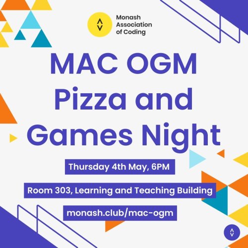 Photo post from monashcoding.