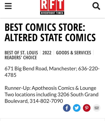 Photo post from alteredstatecomics.