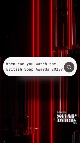 Video post from thebritishsoapawards.