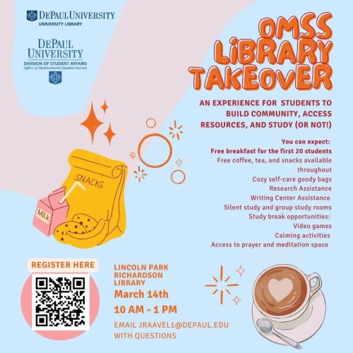 Photo post from depaul_library.
