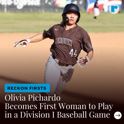 Olivia Pichardo becomes first woman to play in Division I baseball