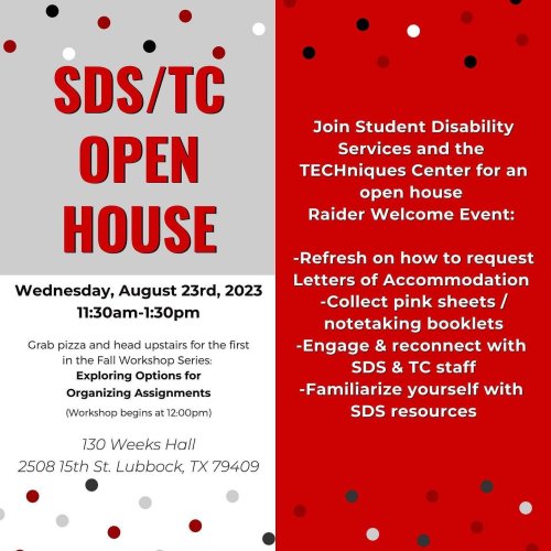 Photo post from ttu_sds.