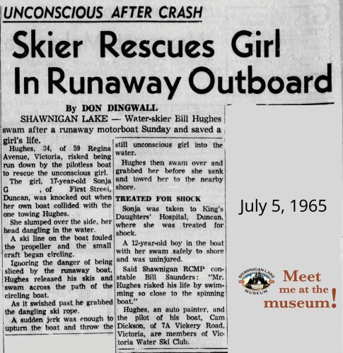 Photo post from shawniganlakemuseum.