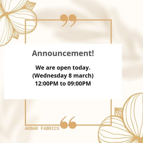 Photo post from akbar_fabrics_.