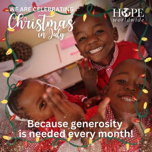 Photo post from hope_worldwide.