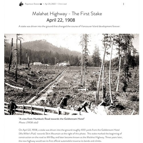Photo post from shawniganlakemuseum.