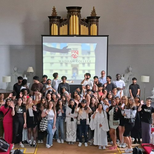 Photo post from wadhamoxford.