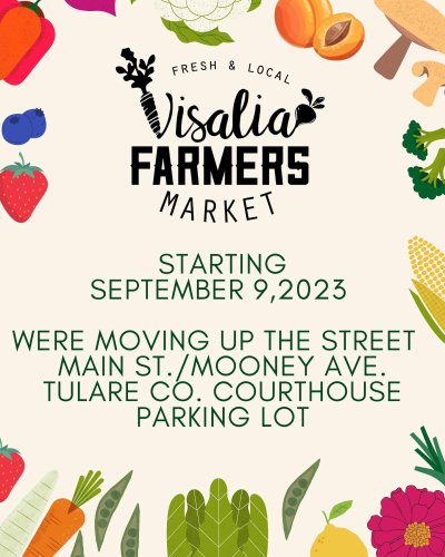 Photo post from visaliafarmersmarket.