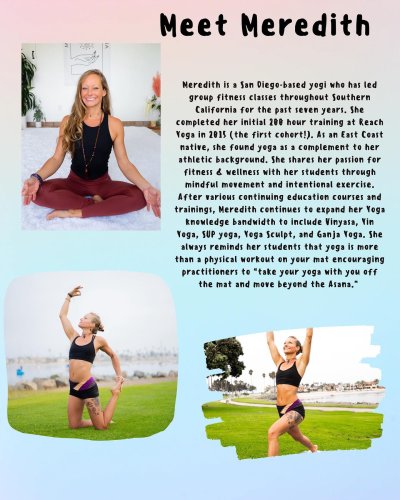 Carousel post from reachyoga_sd.