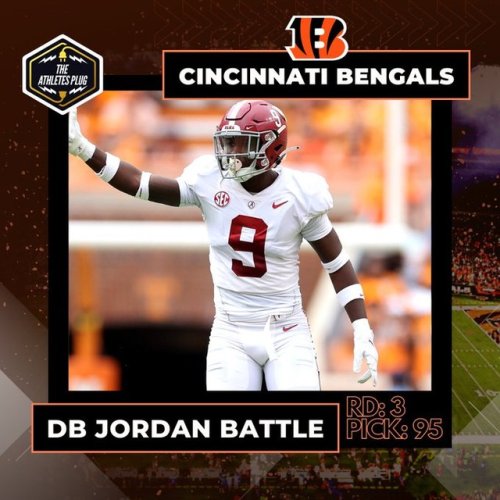 Bengals select DB Jordan Battle in third round after trading down