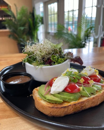 Carousel post from railandriverbistro.