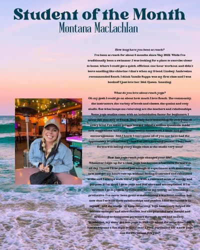 Carousel post from reachyoga_sd.