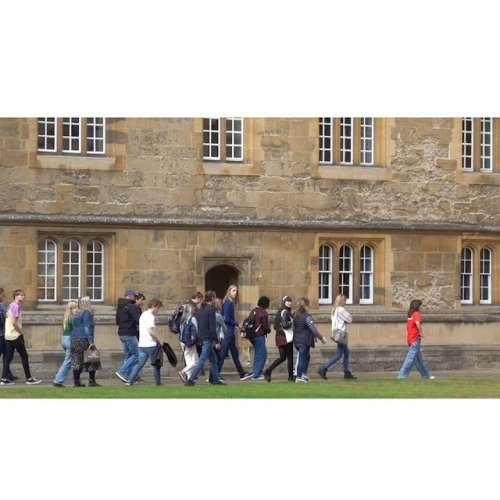 Video post from wadhamoxford.