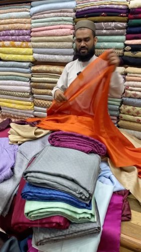 Video post from akbar_fabrics_.