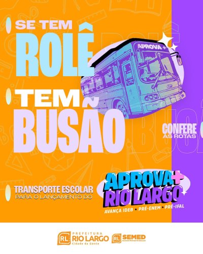 Carousel post from prefeiturariolargo.