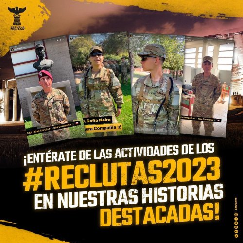 Photo post from escuelamilitaroficial.