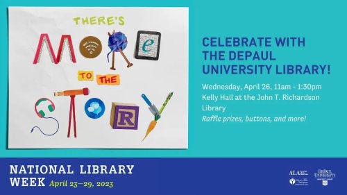 Photo post from depaul_library.