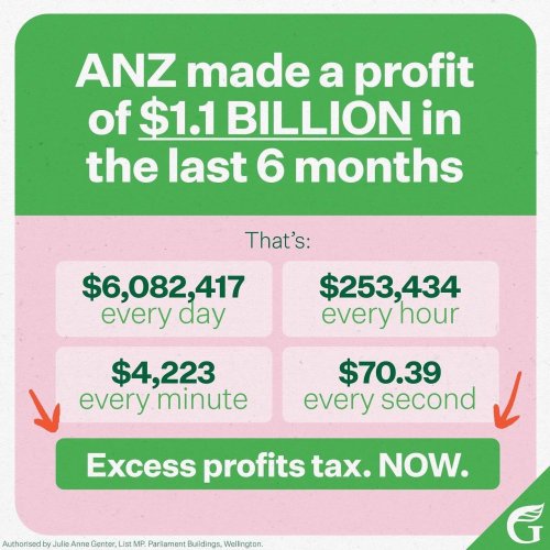 Photo post from nzgreenparty.