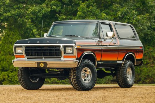 FirehouseVintage Mens Vintage Ford Bronco T-Shirt