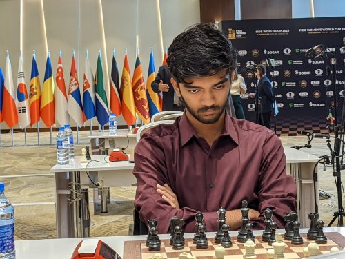 ChessBase India on X: D Gukesh draws against Magnus Carlsen with
