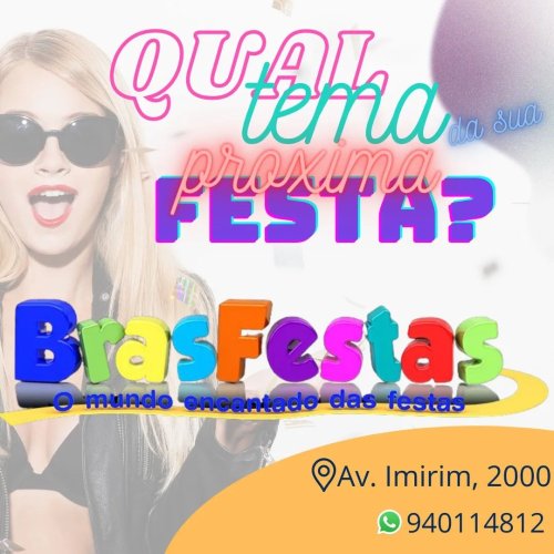 Photo post from brasfestas.